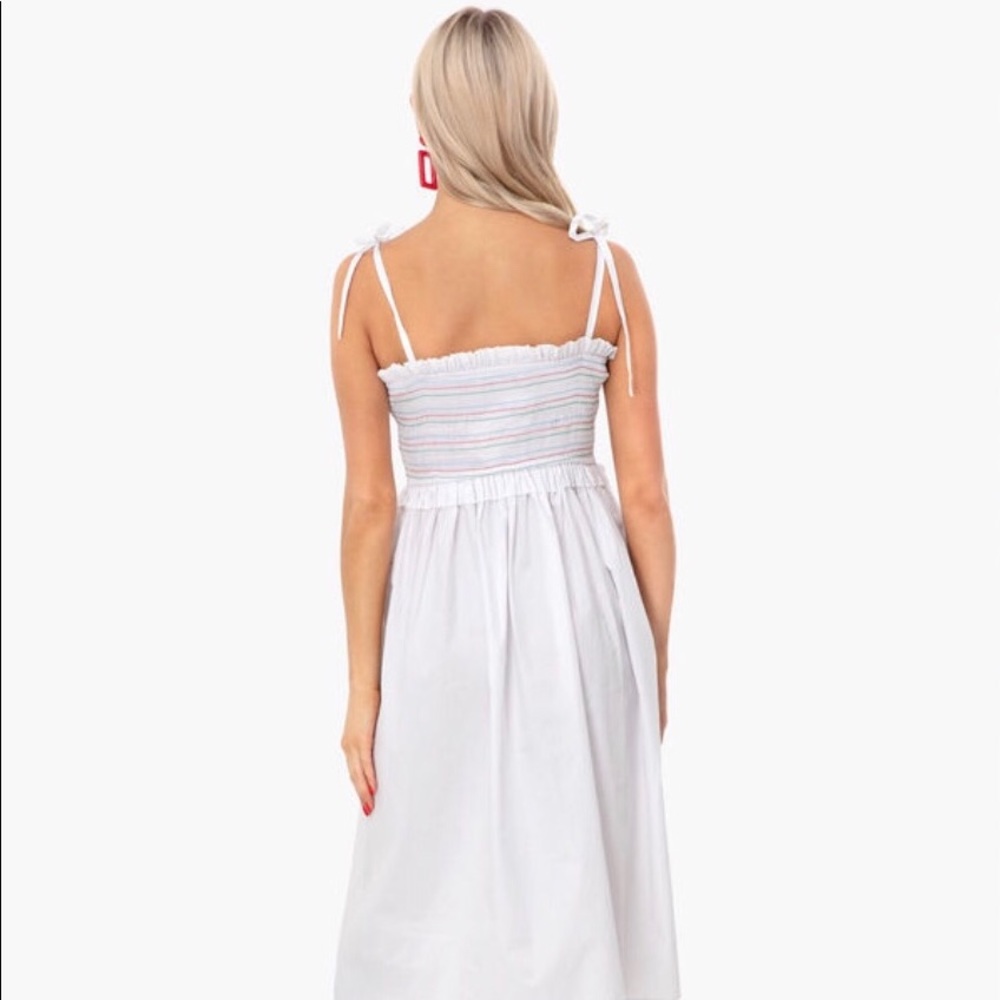 Smoked poplin dress by English Factory. - Picture 9 of 16